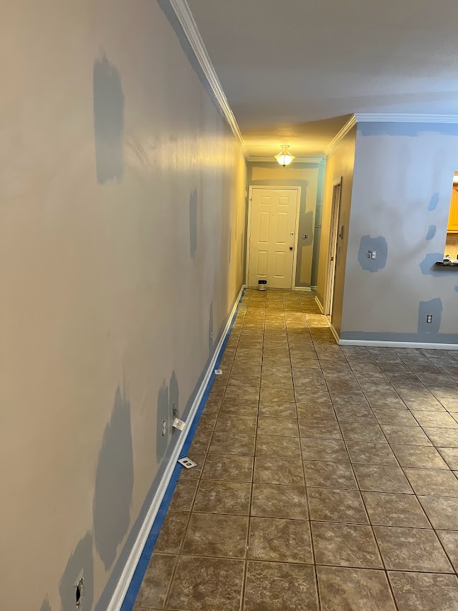 Hallway before
